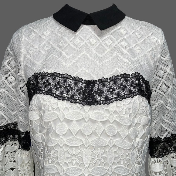 Nanette Lepore Gorgeous Crochet/Lace Dress! Size 6 – NWT - Picture 5 of 7